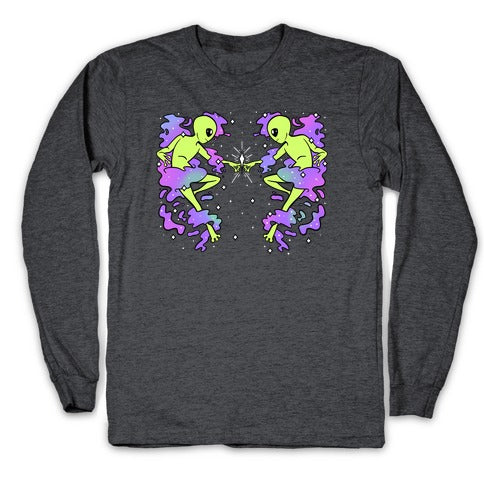 Aliens Among The Stars Longsleeve Tee